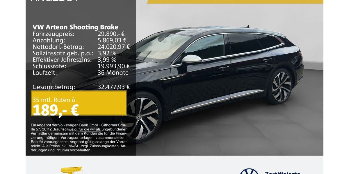 VW Arteon 75.366 km 29.470 &euro; Plettenberg 58840