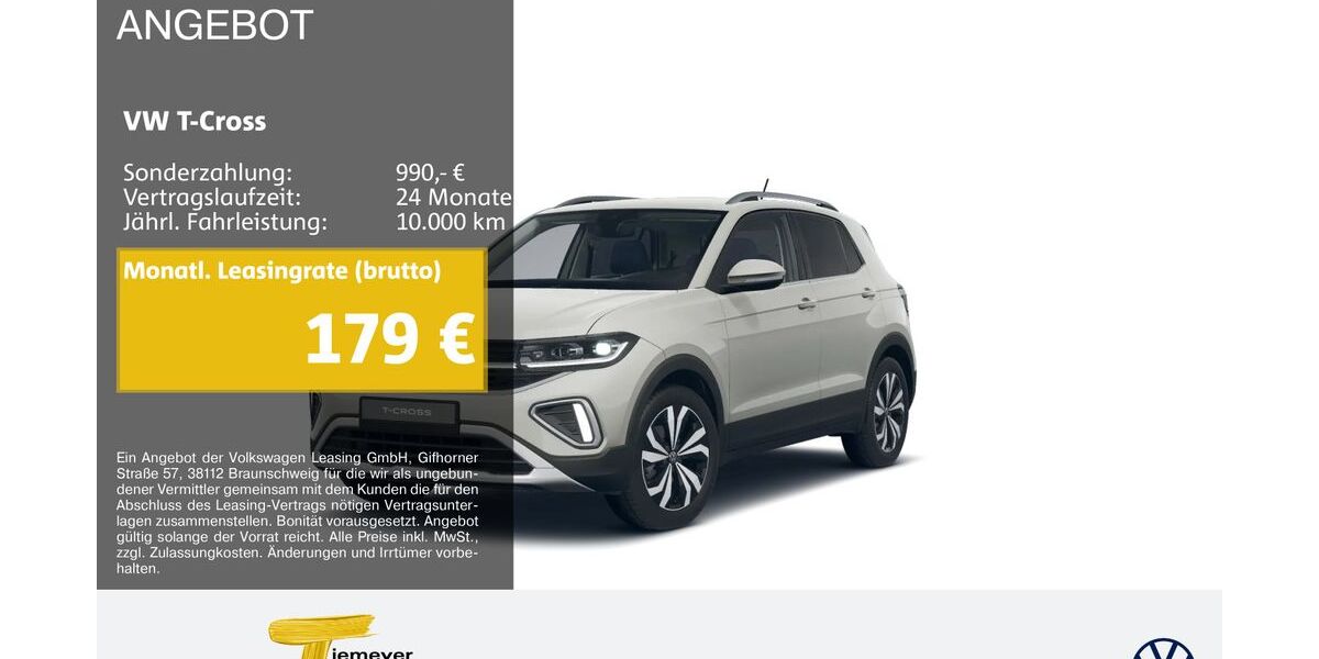 VW T-Cross 4.598 km 22.940 &euro; Lüdenscheid 58507