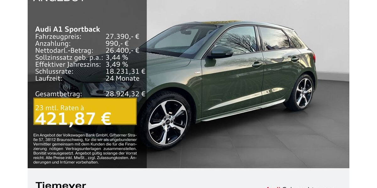 Audi A1 21.478 km 25.490 &euro; Lüdenscheid 58511