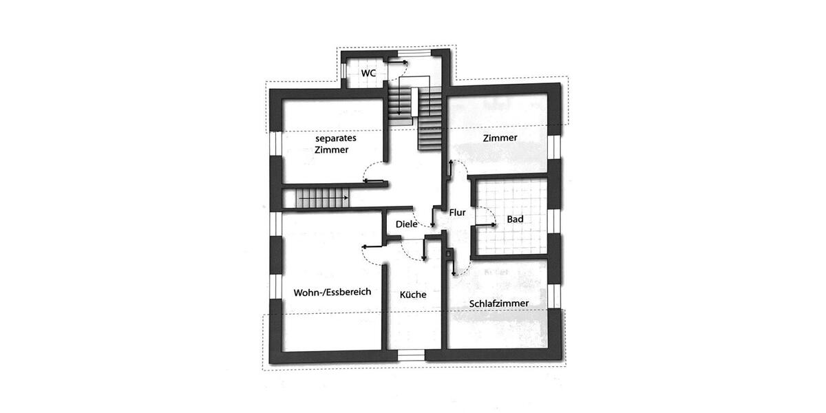 Dachgeschoßwohnung Plettenberg - 4 Zimmer, 96 m&sup2;, 750&euro; | Angebot:25855798
