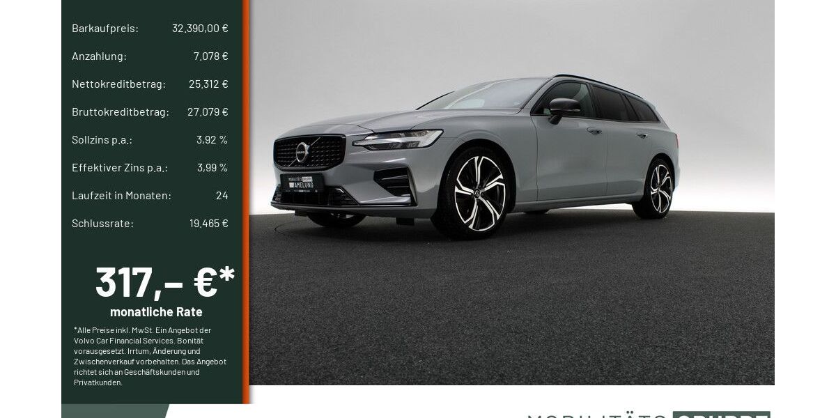 Volvo V60 39.317 km 32.390 &euro; Engelskirchen 51766