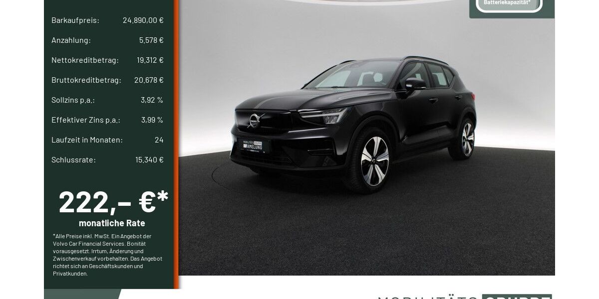 Volvo XC40 38.831 km 24.890 &euro; Engelskirchen 51766