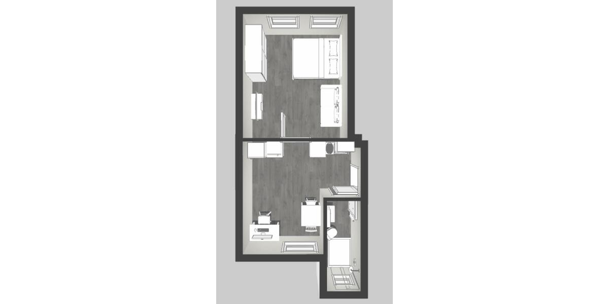 Etagenwohnung Lüdenscheid Othlinghausen - 2 Zimmer, 42 m&sup2;, 400&euro; | Angebot:26340368