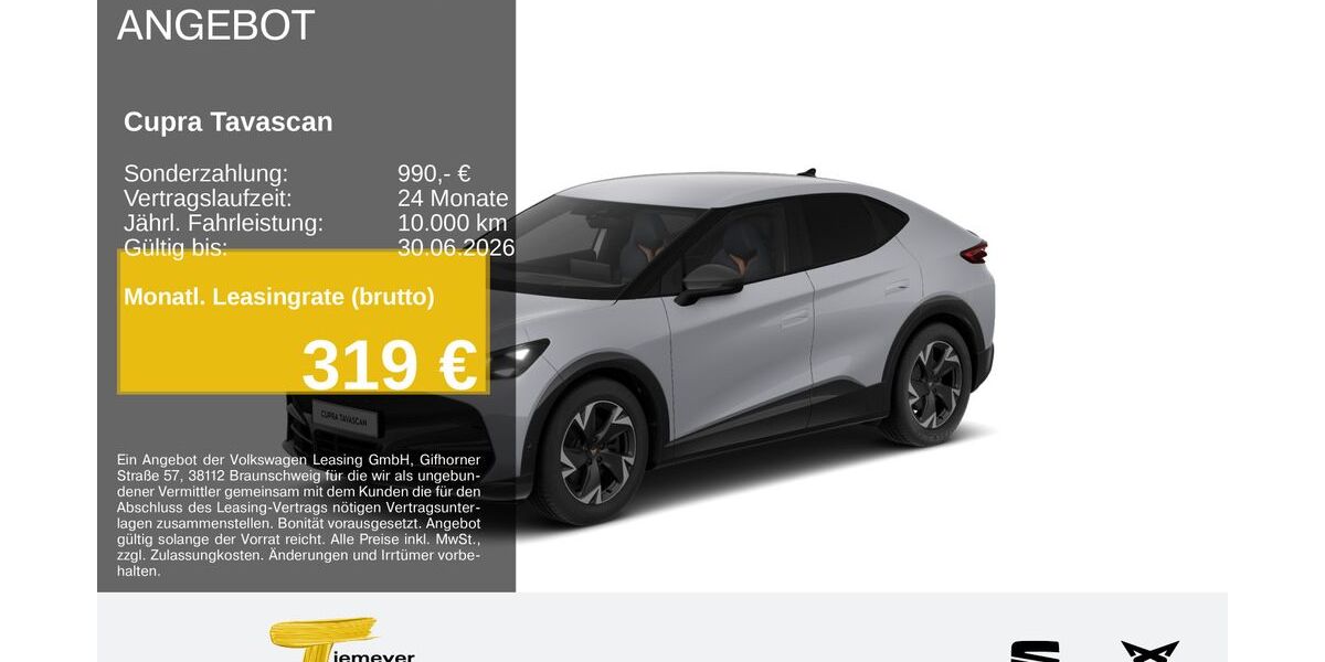 Cupra Tavascan 13.896 km 40.850 &euro; Lüdenscheid 58513