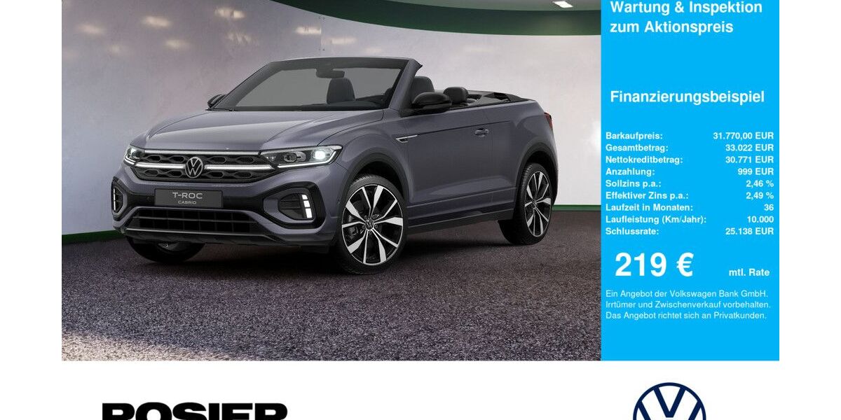 VW T-Roc 8.638 km 31.770 &euro; Menden 58706