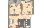Etagenwohnung Hagen Hohenlimburg - 3.5 Zimmer, 74 m&sup2;, 589&euro; | Angebot:26447342