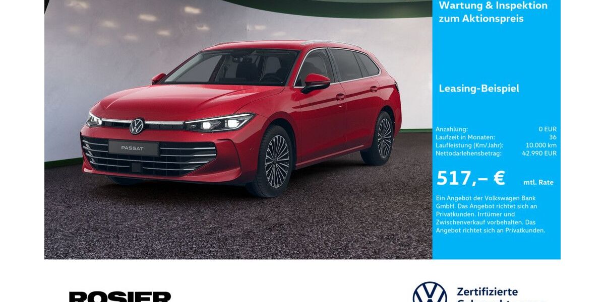 VW Passat 10.709 km 42.990 &euro; Menden 58706