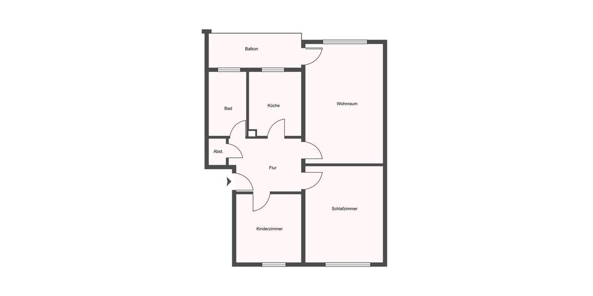 Etagenwohnung Breckerfeld - 3 Zimmer, 77 m&sup2;, 139.000&euro; | Angebot:26515711