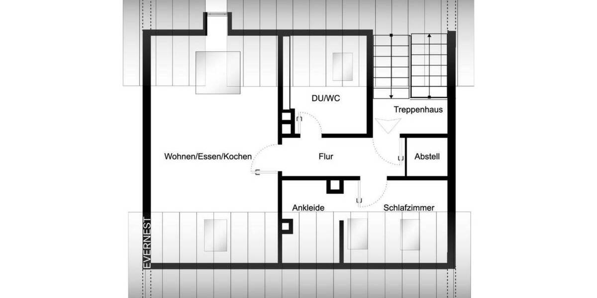 Etagenwohnung Schwerte - 5 Zimmer, 104 m&sup2;, 218.000&euro; | Angebot:26642907